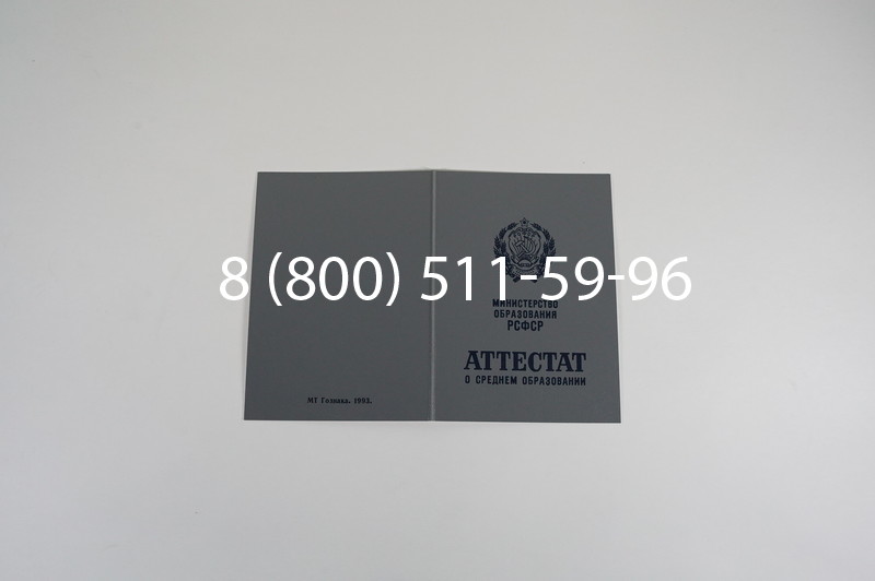 Заказать Аттестат 8 классов СССР в Екатеринбурге