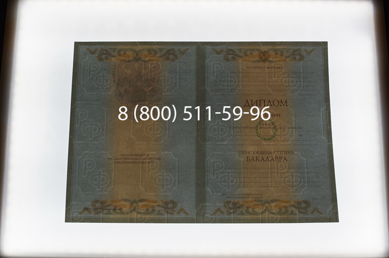 Заказать Диплом бакалавра 2003-2009 годов в Екатеринбурге