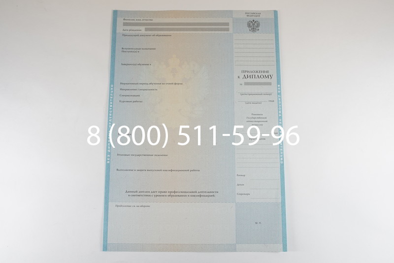 Диплом бакалавра 2010-2011 годов в Екатеринбурге