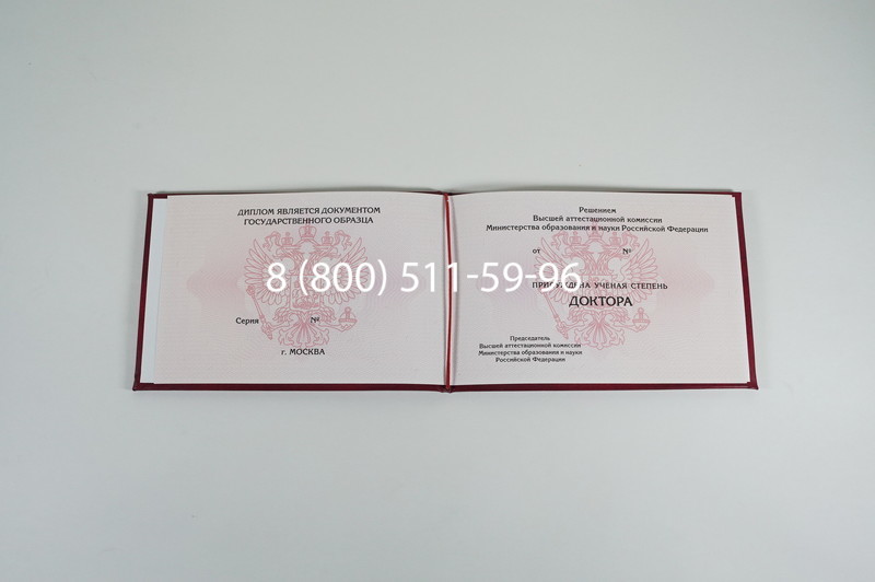 Заказать Диплом доктора наук 2007 в Екатеринбурге