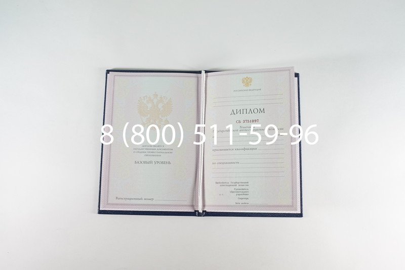 Диплом колледжа 2003-2006 годов в Екатеринбурге