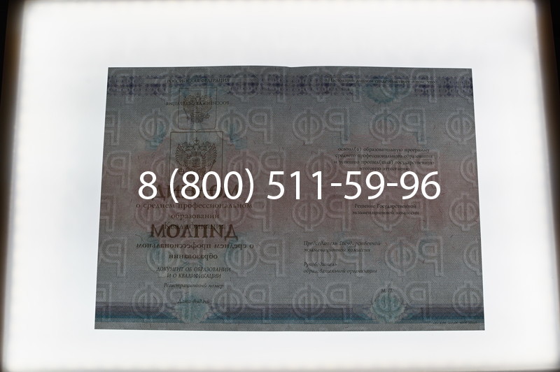 Заказать Диплом колледжа 2014-2026 года  в Екатеринбурге