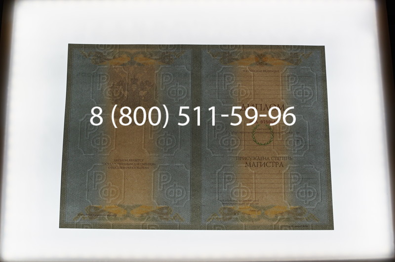 Заказать Диплом магистра 2003-2009 годов в Екатеринбурге