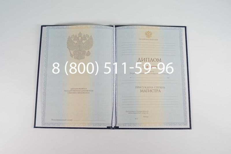 Диплом магистра 2012-2013 годов в Екатеринбурге