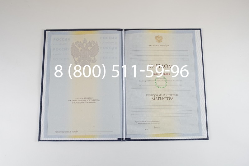 Диплом магистра 2010-2011 годов в Екатеринбурге