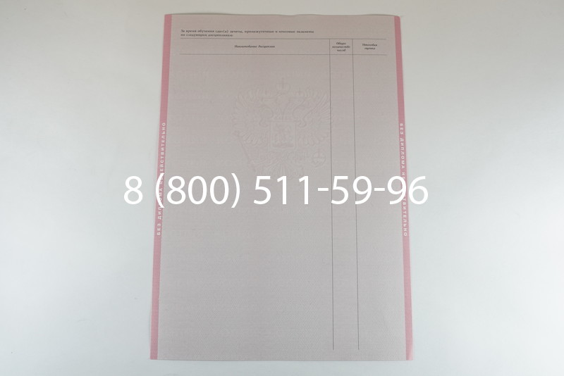 Диплом о среднем образовании 2003-2006 годов в Екатеринбурге