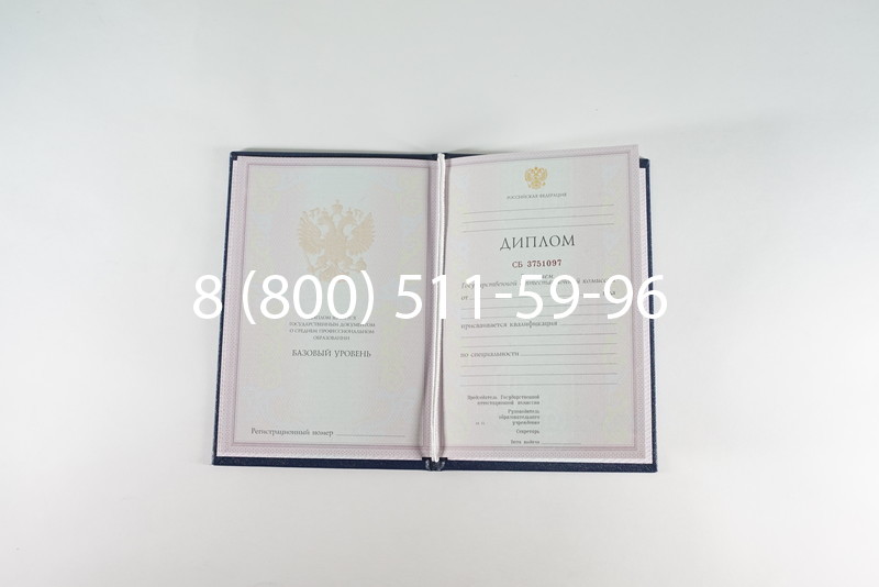Диплом о среднем образовании 2003-2006 годов в Екатеринбурге