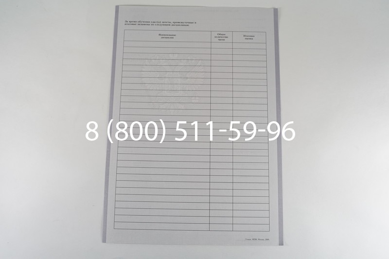 Диплом о среднем образовании 2007-2010 годов в Екатеринбурге