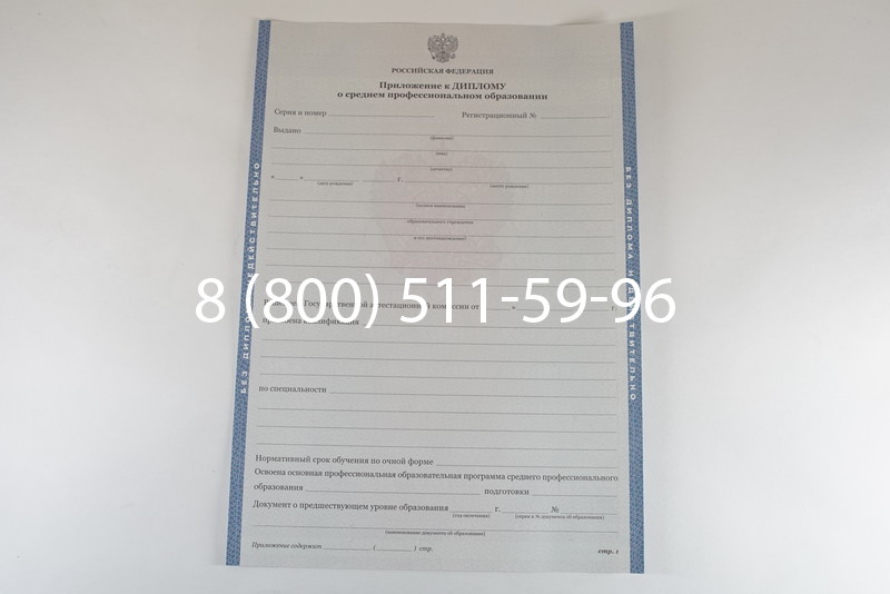 Диплом о среднем образовании 2011-2013 годов в Екатеринбурге