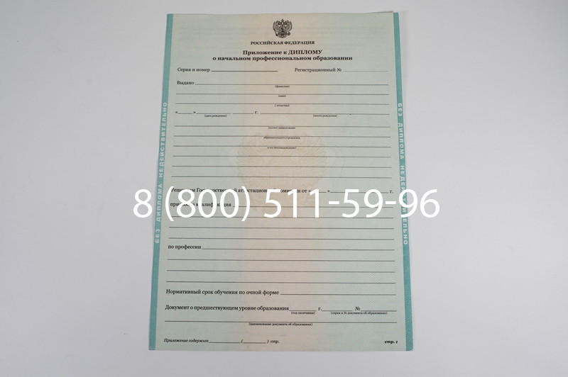 Диплом ПТУ 2014-2026 года в Екатеринбурге