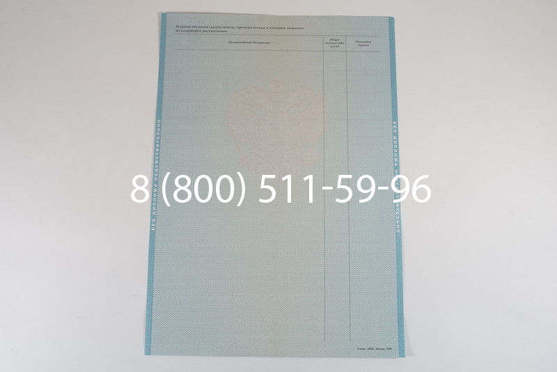 Диплом специалиста 2010-2011 годов в Екатеринбурге