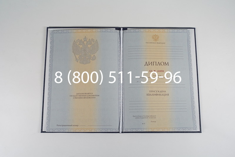 Диплом специалиста 2012-2013 годов в Екатеринбурге