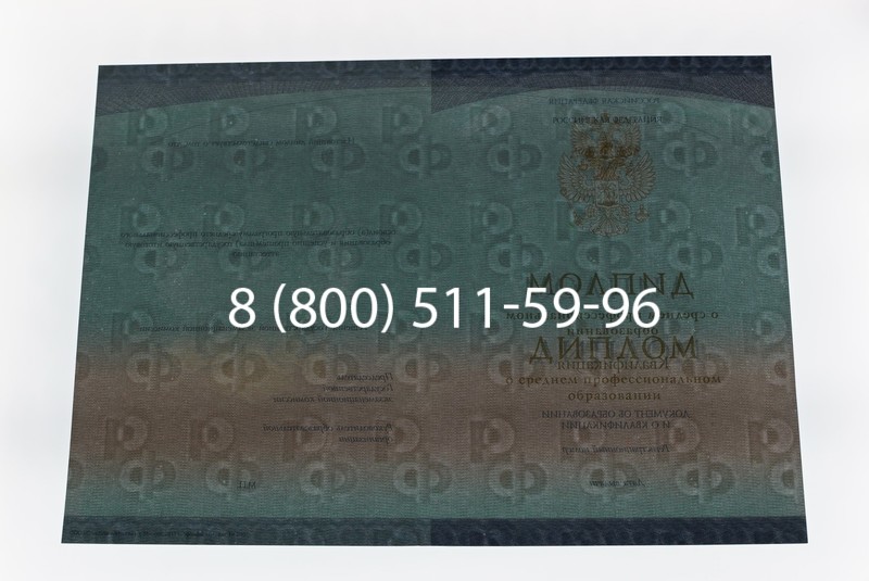 Диплом техникума (Спецбланк) 2014-2026 года в Екатеринбурге