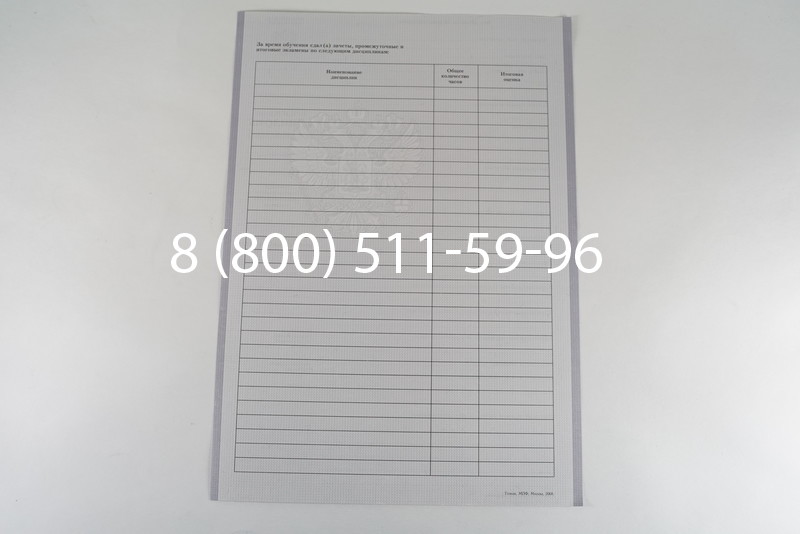 Диплом техникума 2007-2010 годов в Екатеринбурге