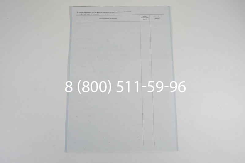 Диплом училища 2007-2009 годов в Екатеринбурге