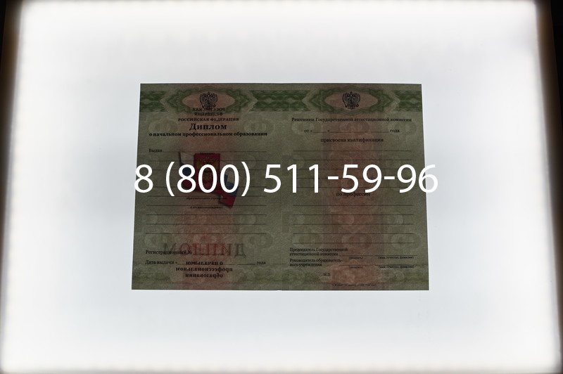 Заказать Диплом училища 2010 год в Екатеринбурге