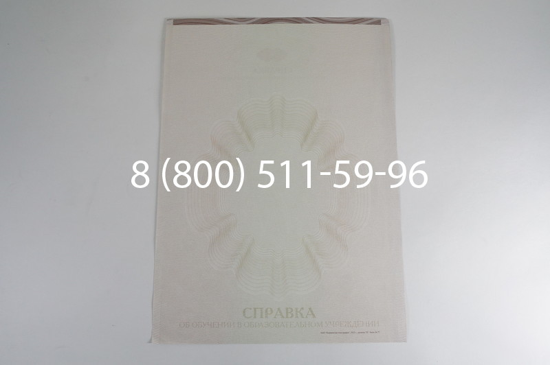 Заказать Справка об обучении в Екатеринбурге